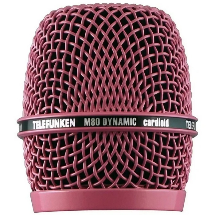 Telefunken 01 0026 HD03-PNK Mikrofon Izgarası (Pembe) | Sahne Performansınızı Renklendirin